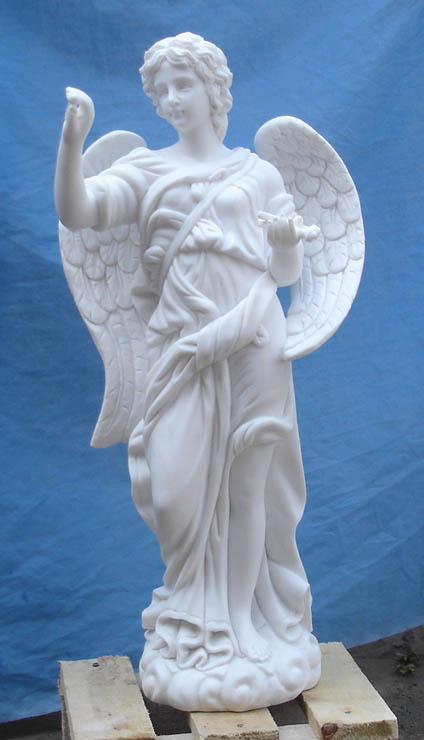 Angel Stone Figurine 017